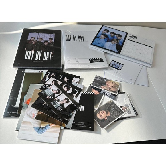 *Incomplete* TXT TOMORROW X TOGETHER 2023 Season's Greetings DAY BY DAY K-POP - Picture 5 of 13